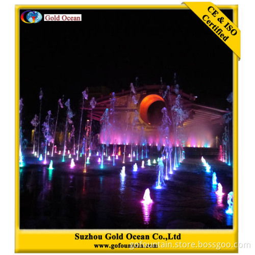 Decorative Floor Water Fountain, Stainless Steel Water Feature